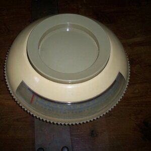 Vintage Analog Kitchen Food Scale, Weigh Healthy Portions, up to 7 lbs,  Round